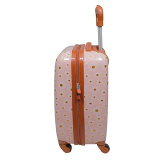 Foto 3 | Foto 3 | Maleta De Cabina Jon Infantil Flores 16'' Rosa Rosa