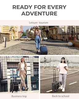 Foto 3 | Foto 3 | Bolsa De Equipaje De Mano Smart Para Debajo Del Asiento, De 16 Pulgadas, Aprobada Por Aerolíneas - Venta Internacional.