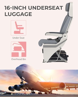 Foto 4 | Foto 4 | Bolsa De Equipaje De Mano Smart Para Debajo Del Asiento, De 16 Pulgadas, Aprobada Por Aerolíneas - Venta Internacional.