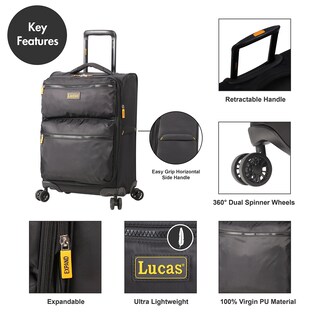 Foto 2 | Foto 2 | Equipaje de Mano Ultraligero Lucas Softside de 20\" - Venta Internacional