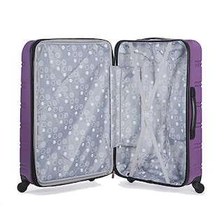 Foto 4 | Foto 4 | Equipaje Rockland Melbourne Hardside Expandible Púrpura 24 - Venta Internacional