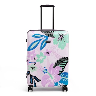 Foto 1 | Foto 1 | Maleta Vera Bradley Island Floral Purple De 26 Pulgadas Con Ruedas - Venta Internacional.