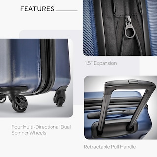 Foto 3 | Foto 3 | Equipaje American Tourister Moonlight Hardside 21 Pulgadas, Azul Marino - Venta Internacional.