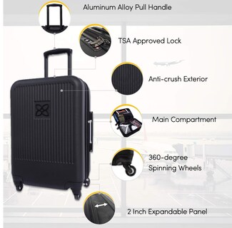 Foto 4 | Foto 4 | Equipaje Sherpani Meridian Travel de 22 Pulgadas con Tapa Dura - Venta Internacional