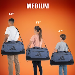 Foto 5 | Foto 5 | Bolsa Deportiva Para Viajes Y Gimnasio Adidas Defender 5.0 Duffel 59 L, Color Gris - Venta Internacional.