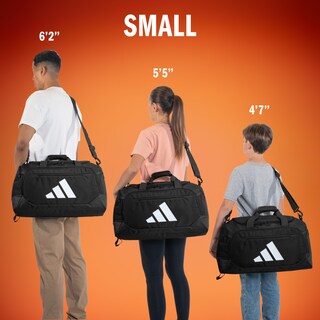 Foto 5 | Foto 5 | Bolsa Deportiva De Gimnasio Adidas Defender 5.0 Duffel Team Shock Pink 2 - Venta Internacional.