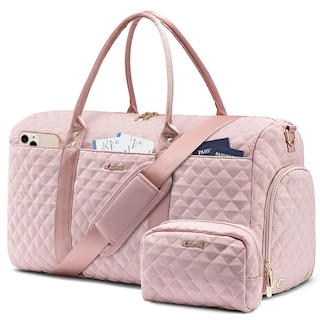 Foto 1 | Foto 1 | Bolsa De Viaje De Fin De Semana Lovevook Travel Para Mujer Con Compartimento Para Zapatos - Venta Internacional.