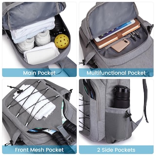 Foto 2 | Foto 2 | Bolsa De Pickleball G4free Ligera Para Mujeres Y Hombres - Venta Internacional.