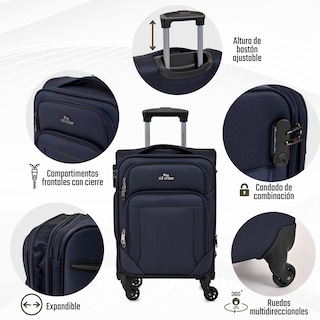 Foto 3 | Foto 3 | Maleta Carry On 19 Pulgadas Cabina Del Avion