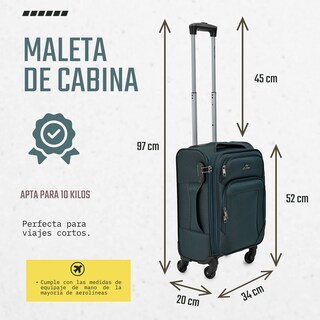 Foto 2 | Foto 2 | Maleta Carry On 19 Pulgadas Cabina Del Avion