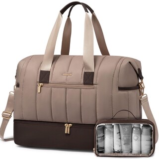 Foto 1 | Foto 1 | Bolsa De Viaje Lovevook Puffer Weekender 42 L Con Compartimento Para Zapatos - Venta Internacional.