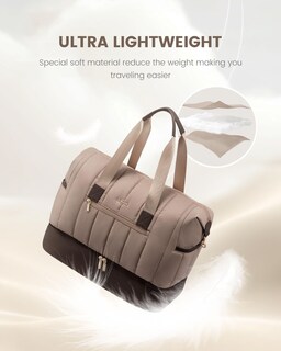 Foto 2 | Foto 2 | Bolsa De Viaje Lovevook Puffer Weekender 42 L Con Compartimento Para Zapatos - Venta Internacional.