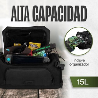 Foto 4 | Foto 4 | Duffle Mochila Dry Outdoor Kma 15l Color Negro Versátil