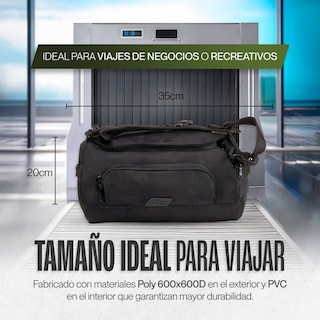 Foto 7 | Foto 7 | Duffle Mochila Dry Outdoor Kma 15l Color Negro Versátil