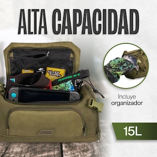 Foto 4 | Foto 4 | Duffle Mochila Dry Outdoor Kma 15l Color Verde Versátil
