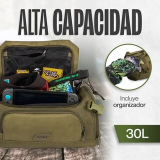 Foto 4 | Foto 4 | Duffle Mochila Dry Outdoor Kma 30l Color Verde Versátil