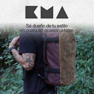 Foto 8 | Foto 8 | Duffle Mochila Dry Outdoor Kma 30l Color Verde Versátil