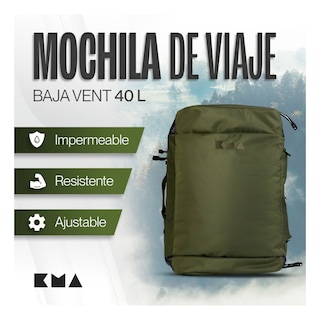 Foto 3 | Foto 3 | Maleta Duffle Outdoor Kma 40l Color Verde Versátil