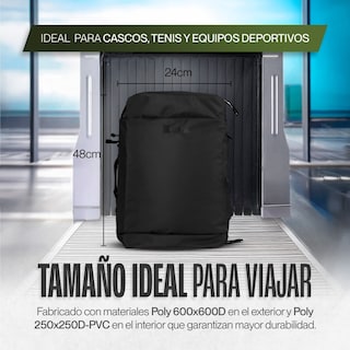Foto 7 | Foto 7 | Maleta Duffle Outdoor Kma 70l Color Negro Impermeable