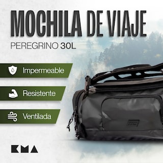 Foto 3 | Foto 3 | Maleta Duffle Outdoor Kma 30l Color Negro Impermeable
