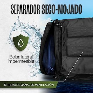 Foto 5 | Foto 5 | Maleta Duffle Outdoor Kma 30l Color Negro Impermeable