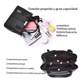 Foto 2 | Foto 2 | Bolso Para Laptop Impermeable Elegante Lab.g Mujer, Negro