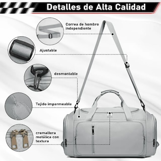 Foto 3 | Foto 3 | Maleta Deportiva Xtellar Tejido Impermeable