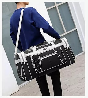 Foto 5 | Foto 5 | Bolsa Xtellar De Viaje Portátil Duradera De Gran Capacidad 65cm Modelo Negro Y Blanco