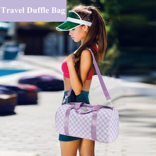 Foto 5 | Foto 5 | Bolsa De Gimnasio Ledaou, Bolsa De Lona Deportiva Impermeable Para Hombres Y Mujeres - Venta Internacional.