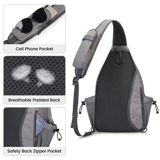 Foto 5 | Foto 5 | Bolsa De Pickleball G4free, Bandolera Grande, Gris Claro - Venta Internacional.