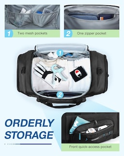 Foto 4 | Foto 4 | Bolsa De Gimnasio Bagsmart Para Hombre Y Mujer, Bolsa De Viaje Deportiva - Venta Internacional.