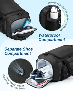Foto 5 | Foto 5 | Bolsa De Gimnasio Bagsmart Para Hombre Y Mujer, Bolsa De Viaje Deportiva - Venta Internacional.