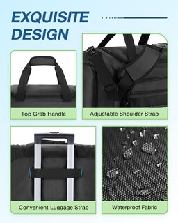 Foto 7 | Foto 7 | Bolsa De Gimnasio Bagsmart Para Hombre Y Mujer, Bolsa De Viaje Deportiva - Venta Internacional.