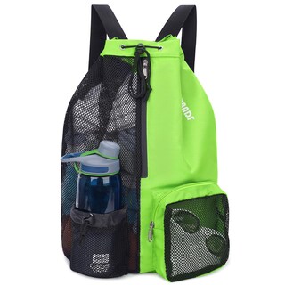 Foto 1 | Foto 1 | Bolsa De Natación Wandf, Mochila De Malla Con Cordón, Impermeable, Verde - Venta Internacional.