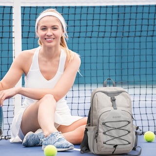 Foto 7 | Foto 7 | Bolsa De Pickleball G4free Ligera Para Mujeres Y Hombres, Color Marfil - Venta Internacional.