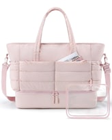 Bolsa De Viaje Bagsmart, Acolchada Grande, Con Compartimento Para Zapatos - Venta Internacional.