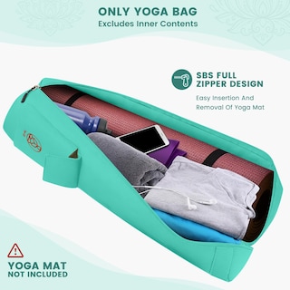 Foto 6 | Foto 6 | Bolsa Para Esterilla De Yoga Gonex Con Cierre Completo Y Bolsillo Húmedo Para Mujeres Y Hombres - Venta Internacional.