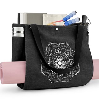 Foto 7 | Foto 7 | Bolsa Para Esterilla De Yoga Gonex, Bolsa De Lona Negra - Venta Internacional.
