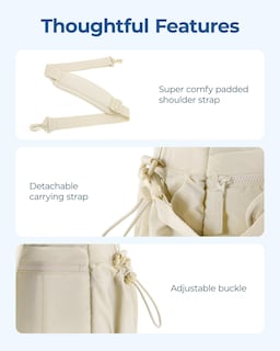 Foto 7 | Foto 7 | Bolsa De Gimnasio Bagsmart Duffle Para Mujer, De Viaje, Resistente Al Agua - Venta Internacional.