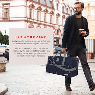 Foto 6 | Foto 6 | Bolsa De Deporte Lucky Travel, 115 L, Plegable, Azul Marino, 30 X 36 X 43 Cm - Venta Internacional.