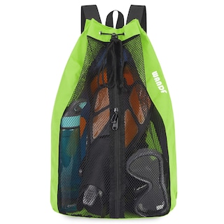 Foto 1 | Foto 1 | Bolsa De Natación Wandf, Mochila De Malla Con Cordón Para Nadar, Color Verde - Venta Internacional.