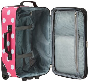 Foto 5 | Foto 5 | Juego De Equipaje Rockland Fashion Softside Upright Pink Dots, 2 Piezas - Venta Internacional.