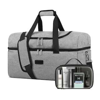 Foto 1 | Foto 1 | Bolsa De Viaje Etronik Duffle Para Hombre Y Mujer Con Compartimento Para Zapatos, Color Gris - Venta Internacional.