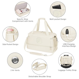 Foto 3 | Foto 3 | Bolsa De Gimnasio Etronik Con Iniciales Personalizadas Con Puerto De Carga Usb - Venta Internacional.