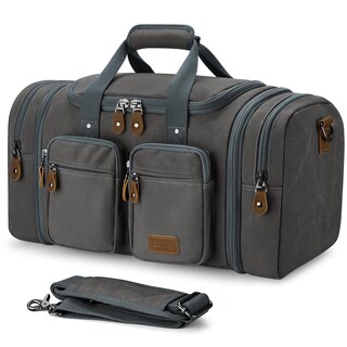 Foto 1 | Foto 1 | Bolsa De Lona Gonex, 50 Litros, Resistente Al Agua Para Viajes, Color Gris - Venta Internacional.