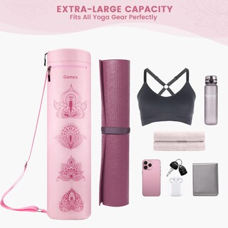 Foto 5 | Foto 5 | Bolsa Para Esterilla De Yoga Gonex Con Cierre Completo Y Bolsillo Húmedo Para Mujeres Y Hombres - Venta Internacional.