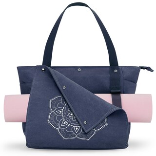 Foto 1 | Foto 1 | Bolsa Para Esterilla De Yoga Gonex Para Yoga Y Gimnasio Con Múltiples Bolsillos, Azul - Venta Internacional.