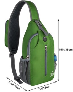 Foto 2 | Foto 2 | Mochila Bandolera Waterfly, Bandolera Para Viajes Y Senderismo - Venta Internacional.