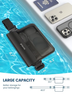 Foto 6 | Foto 6 | Riñonera Impermeable Lamicall 2024 Para Iphone 16, 15, 14, 13 Pro/max - Venta Internacional.