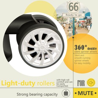 Foto 3 | Foto 3 | Maleta Expandible Luggage Coolife Para Pc+abs Spinner De 28 Pulgadas, Color Vino - Venta Internacional.